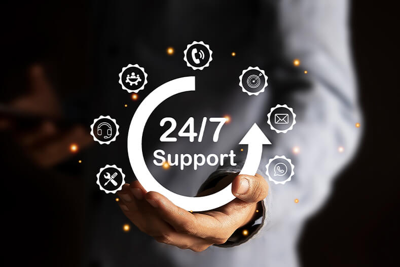 24/7 Support